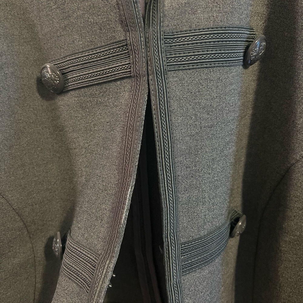 Torrid Gray Blazer With Structured Silhouette - image 2